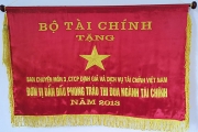 Cờ thi đua Bộ Tài chính 2013 - Ban 3